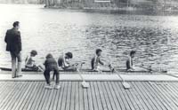 Bled 1984 Rino Rados, Stipe Ligutic, Tomislav Kanjer, Svetko Milin, 2. mjesto Prvosvibanjska regata